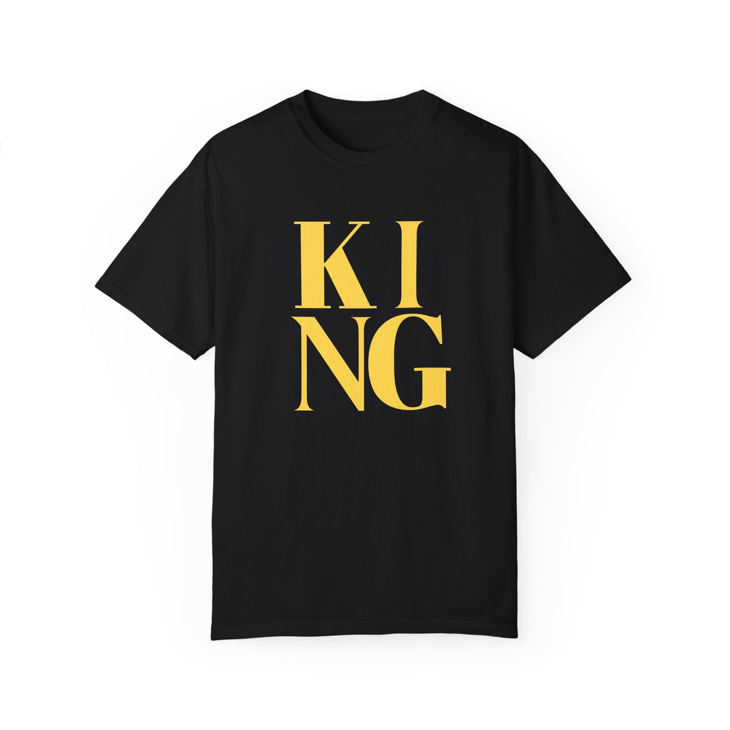 KING TSHIRT (NO DESIGN ON BACK)