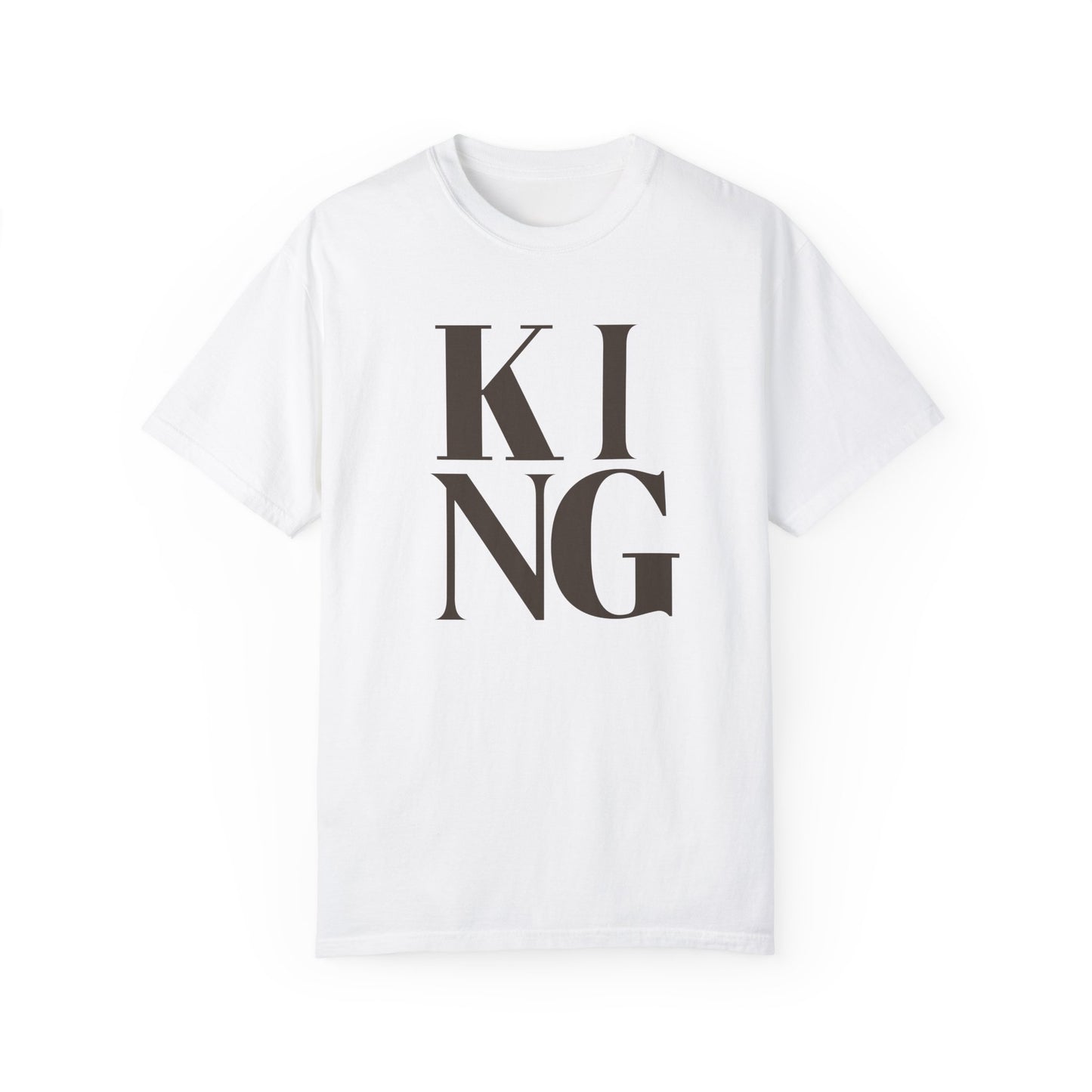 KING TSHIRT (NO DESIGN ON BACK)